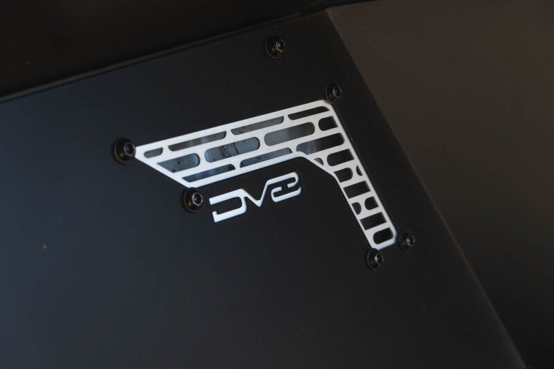 DV8 Offroad 21-25 Ford Bronco Rear Aluminum Inner Fenders - Black