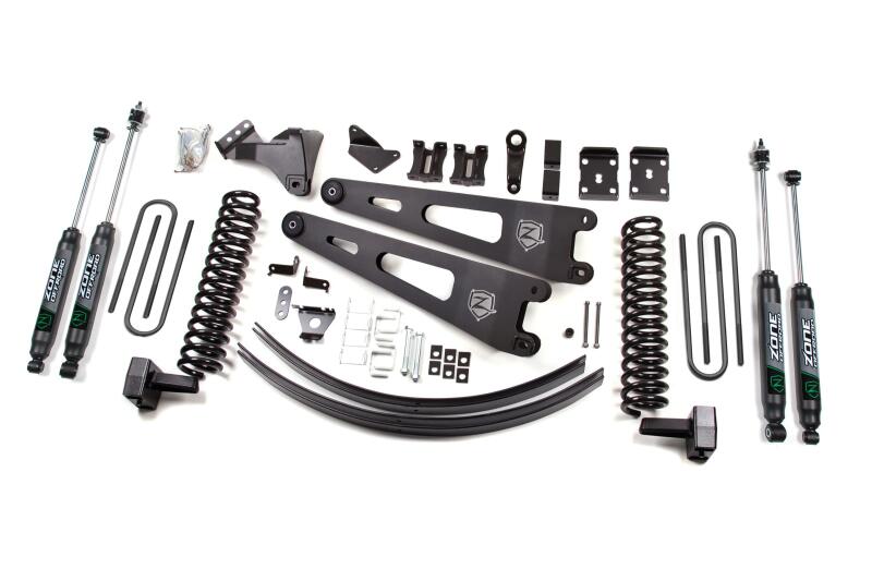 Zone Offroad 11-14 Ford SuperDuty 6in Diesel w/o Overload