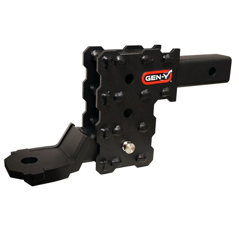Gen-Y Phantom-X 2in Solid Shank 4.5in Drop 1K TW 10K Hitch w/GH-103705 (No Flat Towing)