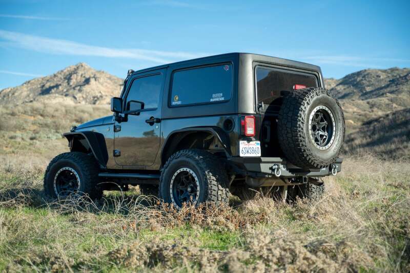 DV8 Offroad 07-18 Jeep Wrangler JK Full-Width Rear Bumper