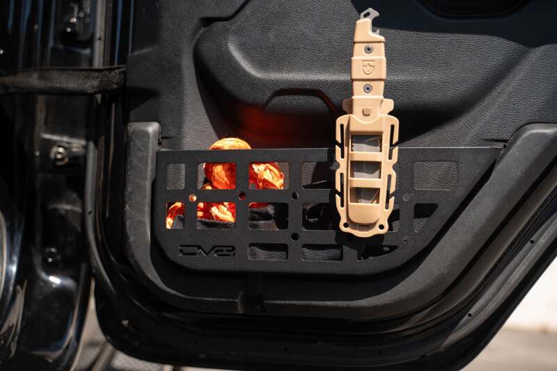 DV8 Offroad 2018+ Jeep Wrangler JL/Gladiator JT Slim Rear Door Molle Pockets