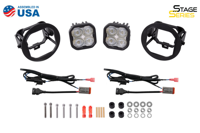 Diode Dynamics SS3 Max Type FT Kit ABL - White SAE Fog