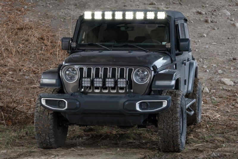 Diode Dynamics Jeep JL SS5 Sport CrossLink Windshield - Yellow Combo Lightbar Kit