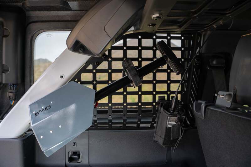 DV8 Offroad 21+ Ford Bronco Pocketed Rear Window Molle Panels (Soft Top/2-Door Models)