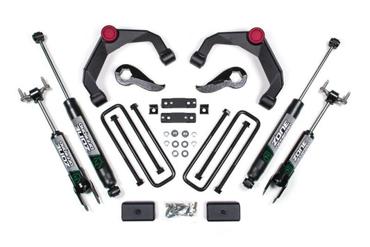 Zone Offroad 2020 GM 2500 / 3500 HD 3In Adventure Series (OE Key 84634344) w/o Overloads - Fox