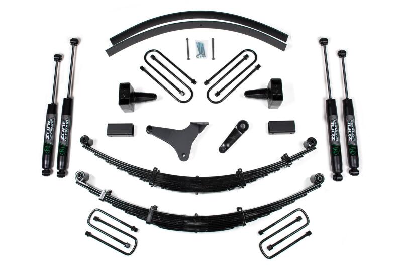 Zone Offroad 00-04 Ford F-250 6in Suspension System
