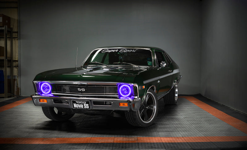 Oracle Pre-Installed Lights 7 IN. Sealed Beam - ColorSHIFT Halo