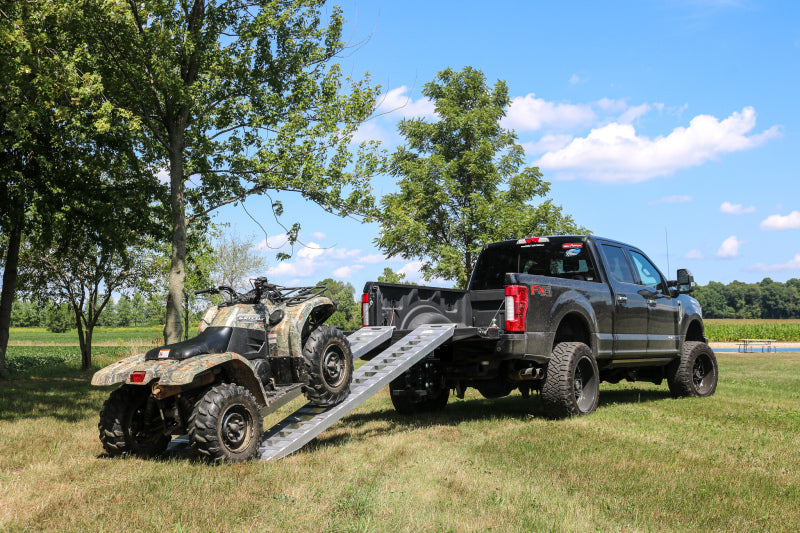 Gen-Y Heavy-Duty 7ft Aluminum Loading Ramps 14in x 84in 3K Capacity Per Ramp - Pair