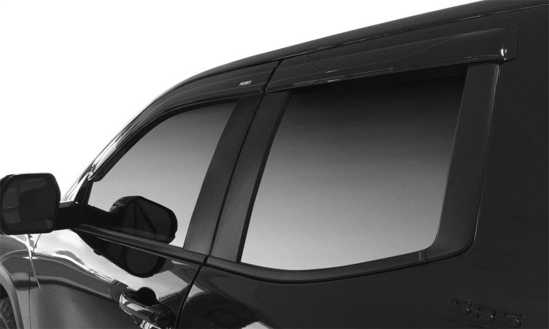 Husky Liners 19-24 RAM 1500 Quad Cab In-Channel Mount Ventvisor Low Profile (4pc) - Smoke