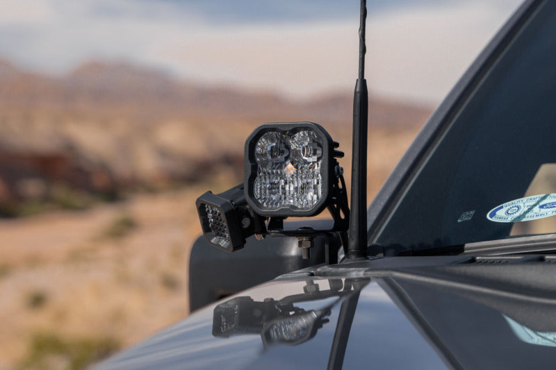 Diode Dynamics 21-22 Ford F-150 SS3 Stage Series Backlit Ditch Light Kit Sport - White Combo