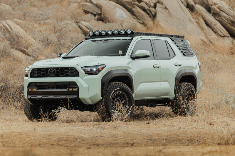 DV8 Offroad 25-26 Toyota 4Runner Exterior Window Molle for DV8 Offroad Roof Rack - Driver