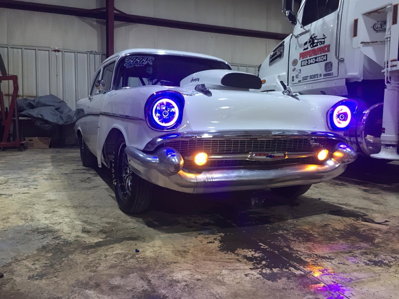 Oracle Pre-Installed Lights 7 IN. Sealed Beam - ColorSHIFT Halo