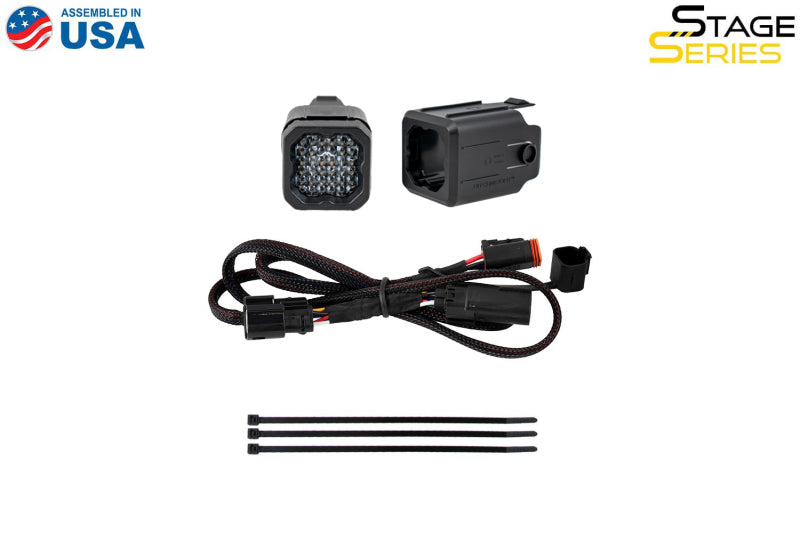 Diode Dynamics 23-24 Chevrolet Colorado Hitch Mount LED Pod Reverse Kit C1R