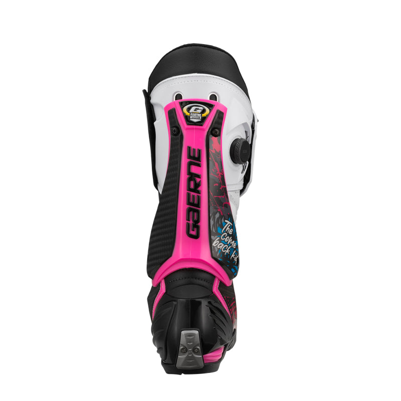 Gaerne GP1 Limited Series Scott Redding Replica Boot Bold White/Pink Size 7