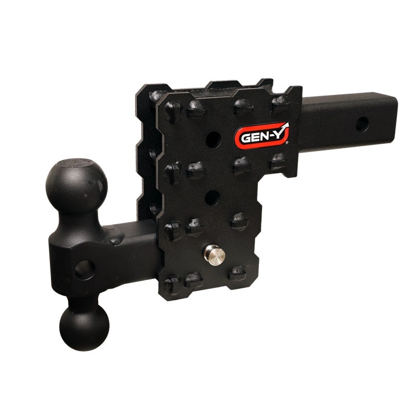 Gen-Y Phantom-X 2in Solid Shank 4.5in Drop 1K TW 10K Hitch w/GH-031 (No Flat Towing)