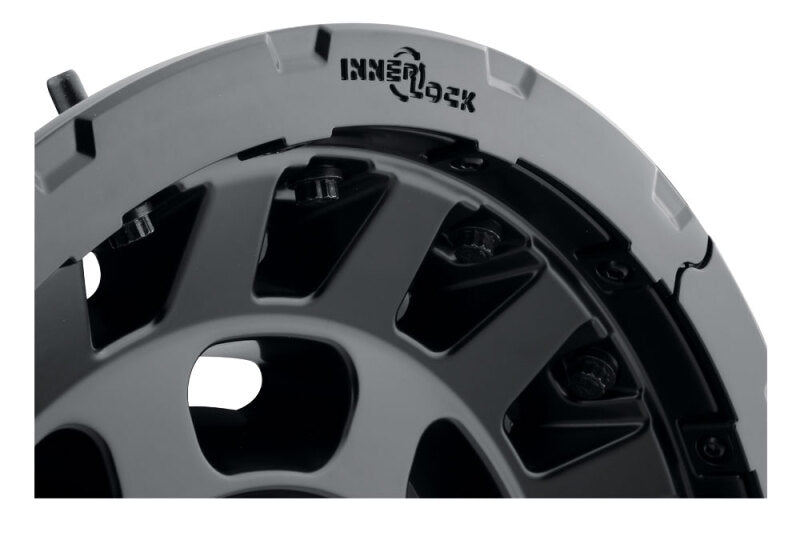ICON Hammer Pro - 17x8.5 / 5X5 / -6MM / 4.5in BS - Satin Black