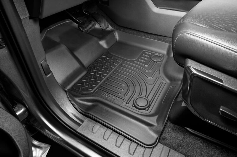 Husky Liners 21-24 Ford F-150 SuperCrew Weatherbeater Black Front & 2nd Seat Floor Liners