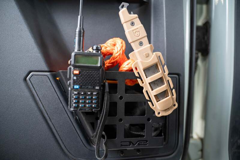 DV8 Offroad 21+ Ford Bronco Rear Door Pocket Molle Panels (4-Door Models)