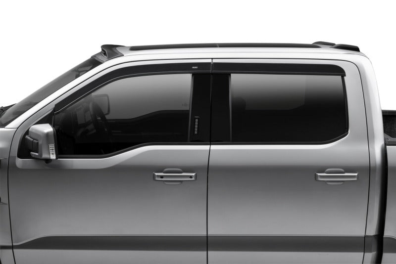 Husky Liners 15-24 Ford F-150 (Incl. Raptor/Lightning) Ventvisor Low Profile (4pc) - Smoke