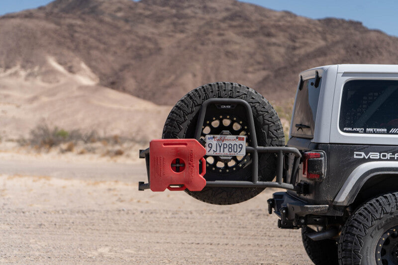 DV8 Offroad 18-25 Jeep Wrangler JL Body Mounted Tire Carrier