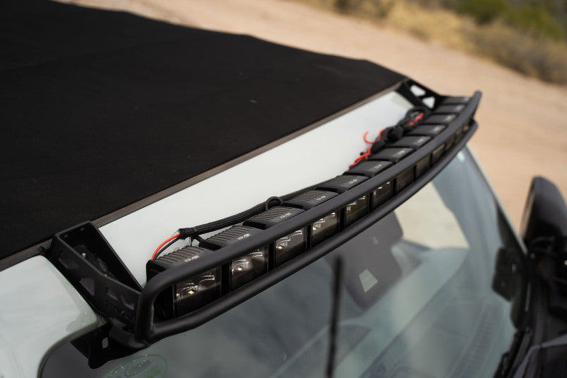 DV8 Offroad 21+ Ford Bronco Curved Light Bracket for 12 3in. Pod Lights
