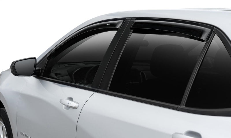 AVS 07-10 Chrysler Sebring Ventvisor In-Channel Front & Rear Window Deflectors 4pc - Smoke