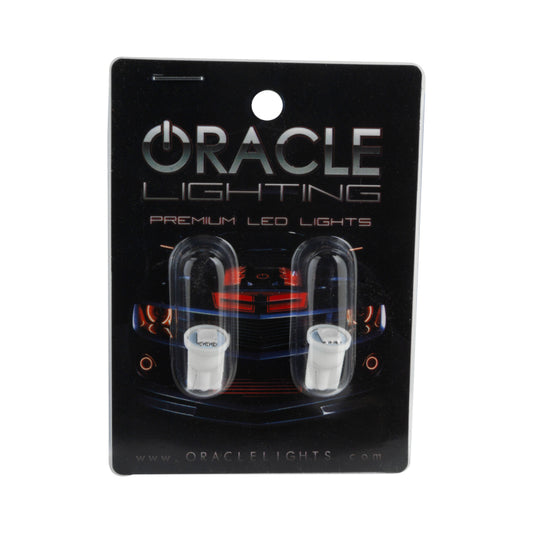 Oracle T10 1 LED 3-Chip SMD Bulbs (Pair) - Blue