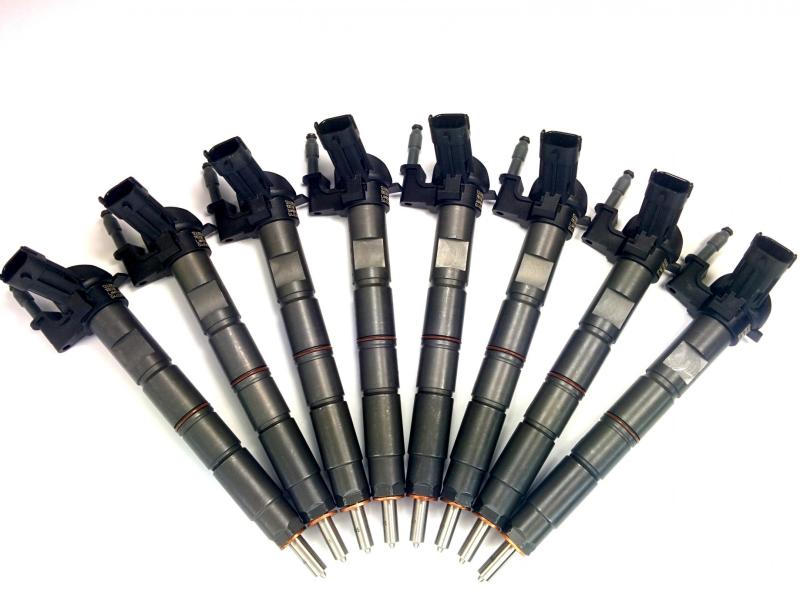 DDP 11-14 Ford Powerstroke 6.7L Reman Injector Set (45% Over)
