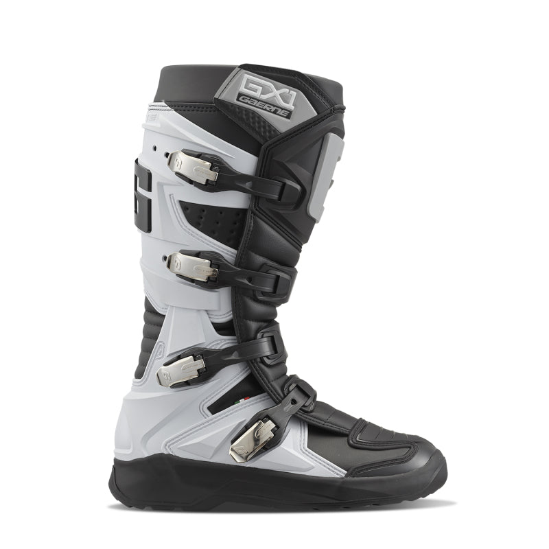 Gaerne GX1 EVO Boot Black/White/Grey Size - 8
