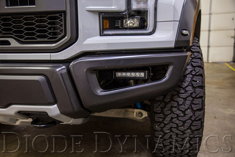 Diode Dynamics Raptor 2017 Stage Series Fog Kit Stage Series 6 In - White Wide