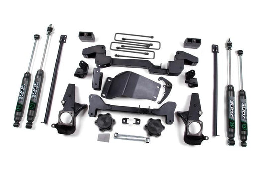 Zone Offroad 01-10 GM K2500 HD 6in Suspension System