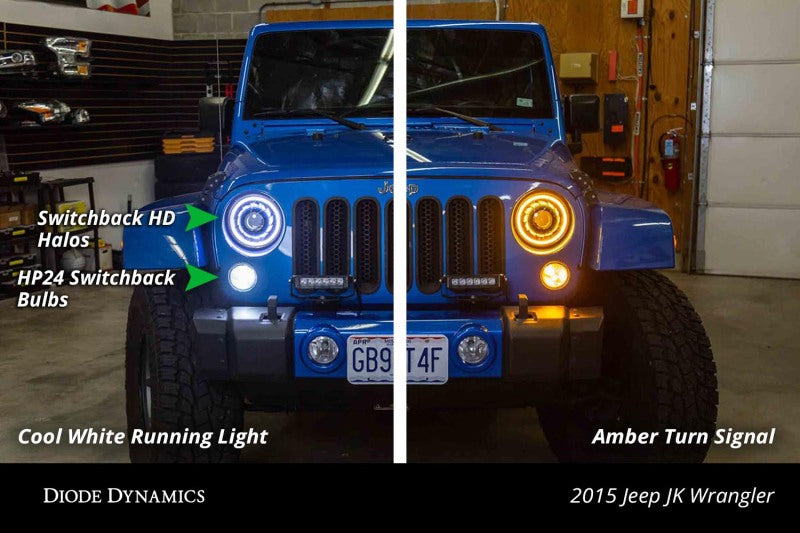 Diode Dynamics Halo Lights LED 110mm Switchback (Pair)