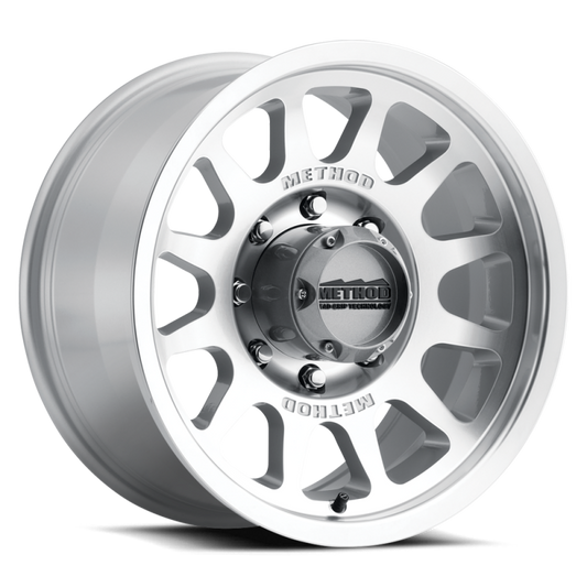 Method MR703 Bead Grip 20x9 12mm Offset 8x180 130.81mm CB - Machined Clear Coat