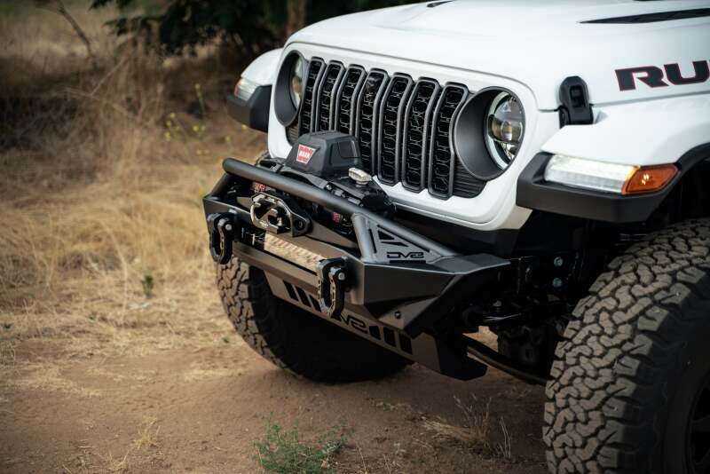 DV8 Offroad 07-23 Jeep Wrangler JK/JL & Gladiator JT FS-1 Series Stubby Front Bumper