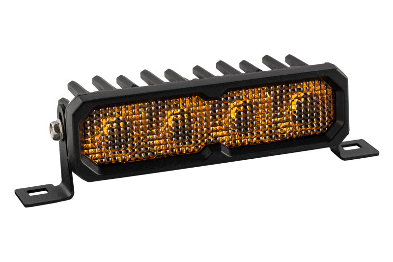 Diode Dynamics SS6 Pro Yellow Flood Standard ABL (single) 3000K