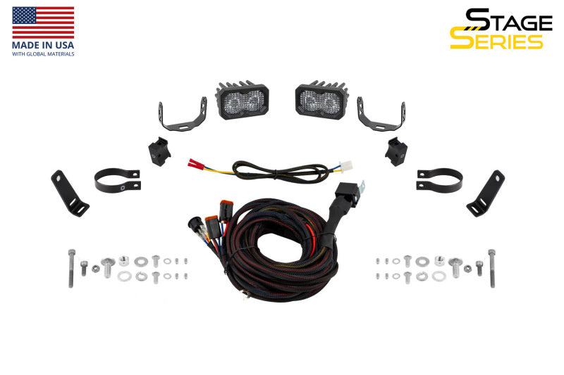 Diode Dynamics Stage Series 1 In Roll Bar Reverse Light Kit SSC2 Sport (Pair)
