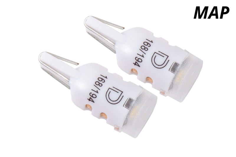 Diode Dynamics 194 LED Bulb HP3 LED - Red (Pair)