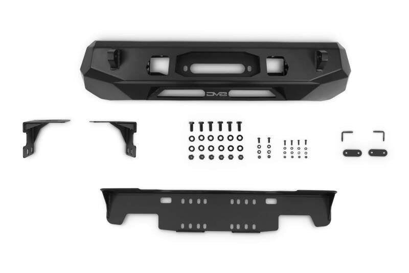 DV8 Offroad 16-23 Toyota Tacoma Center Mount Winch Front Bumper