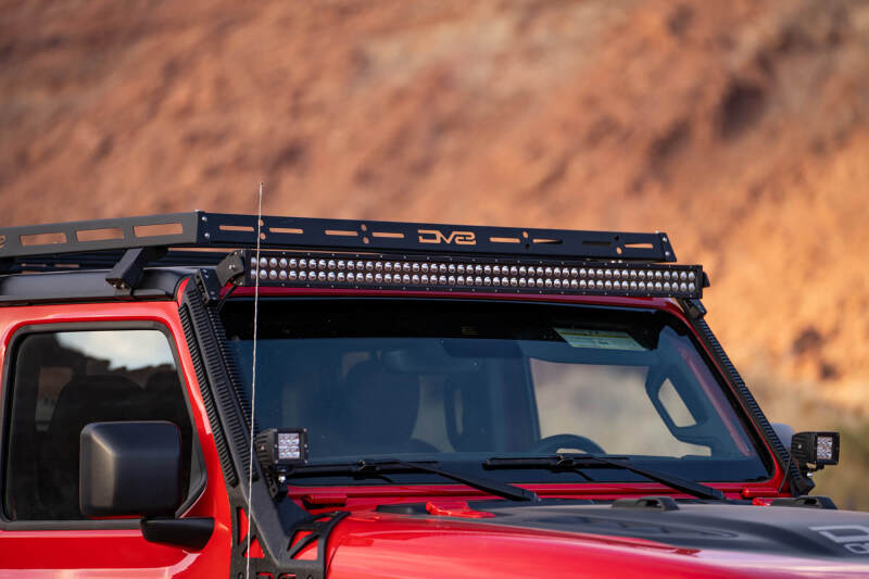 DV8 Offroad 07-18 Jeep Wrangler JK 4 DR / JL 2 DR & JT / 18+ Gladiator Roof Rack
