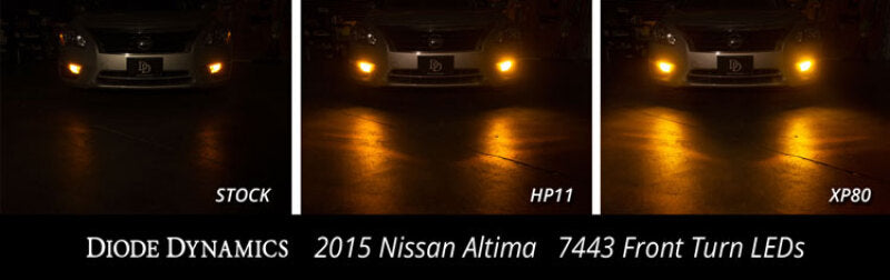Diode Dynamics 7443 LED Bulb HP11 LED - Amber (Pair)