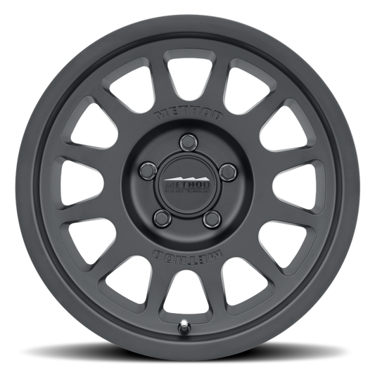 Method MR703 17x8.5 +35mm Offset 5x150 110.5mm CB Matte Black Wheel
