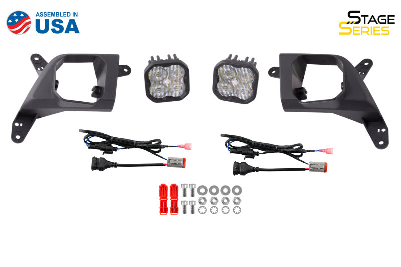Diode Dynamics SS3 Max Type SV2 Kit ABL - White SAE Fog