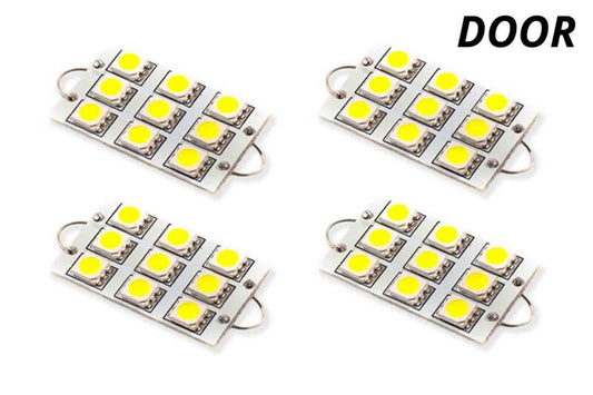 Diode Dynamics 44mm SML9 LED Bulb - Blue Set of 4