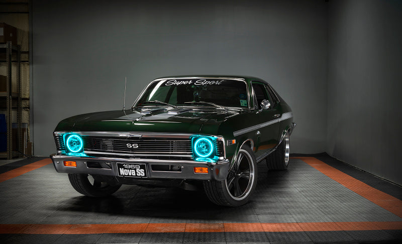 Oracle Pre-Installed Lights 7 IN. Sealed Beam - ColorSHIFT Halo