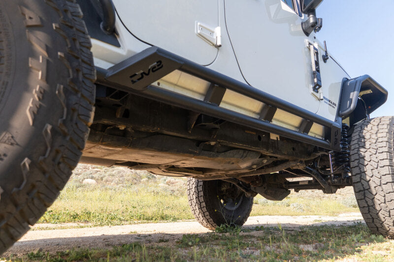 DV8 Offroad 2007-2018 Jeep Wrangler JK 4-Door Rock Sliders