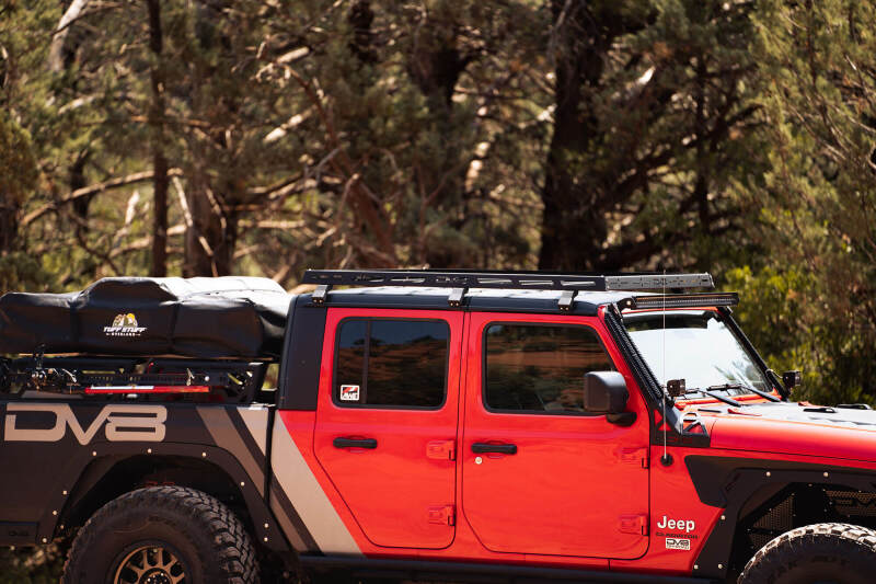 DV8 Offroad 07-18 Jeep Wrangler JK 4 DR / JL 2 DR & JT / 18+ Gladiator Roof Rack