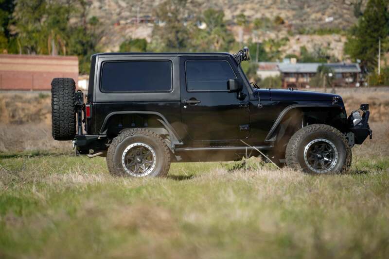 DV8 Offroad 07-18 Jeep Wrangler (JK) Tire Carrier for MTO Bumper