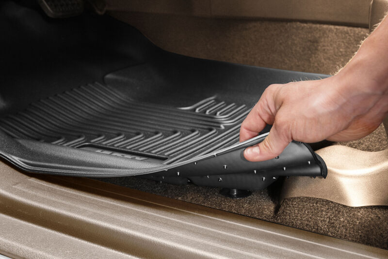 Husky Liners 2024 Toyota Tacoma Double Cab WeatherBeater 2nd Row Black Floor Liners