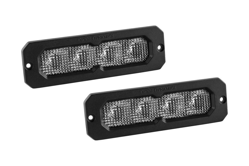 Diode Dynamics SS6 Pro White Flood Flush RBL (pair) 6000K